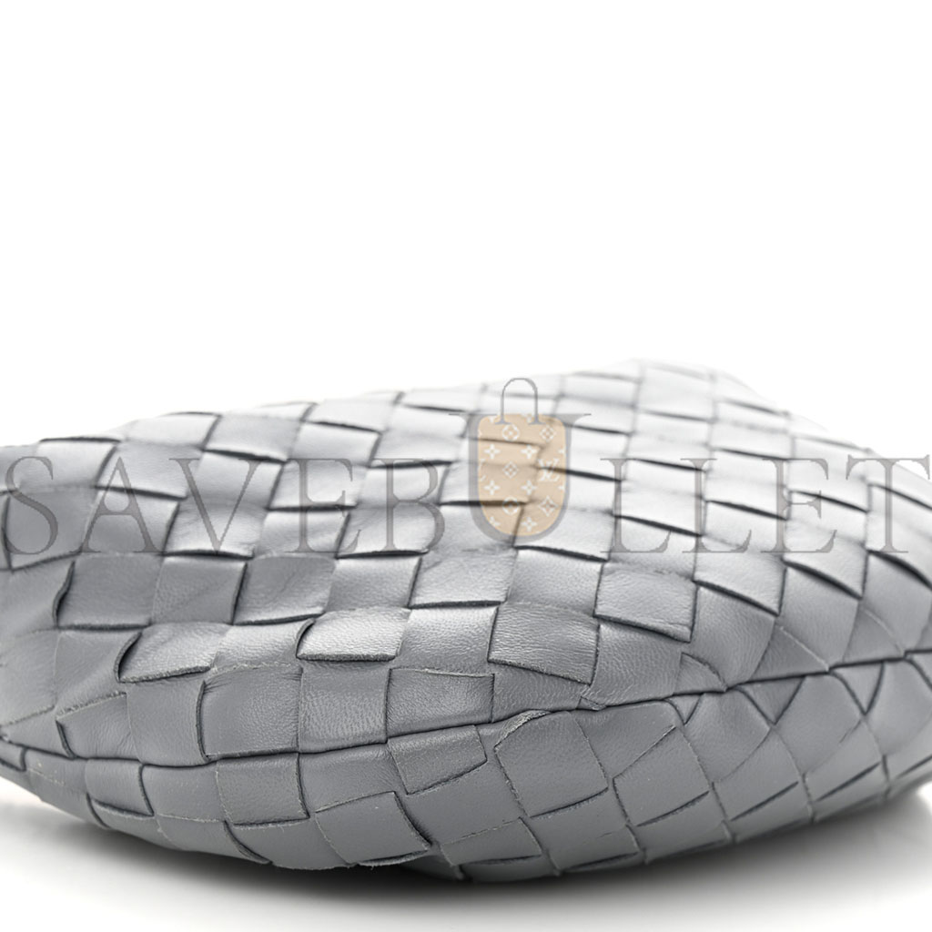 BOTTEGA VENETA NAPPA INTRECCIATO MINI JODIE THUNDER (25*14*8cm) BOTTEGA VENETA NAPPA INTRECCIATO MINI JODIE THUNDER (25*14*8cm)